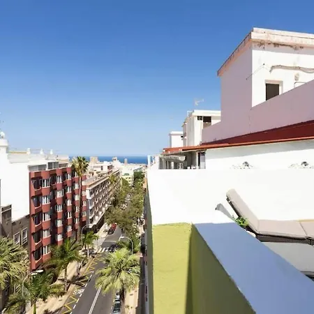 Atico Centro De Sc, Vistas, Aire Acondicionado!!! Apartament Santa Cruz de Tenerife